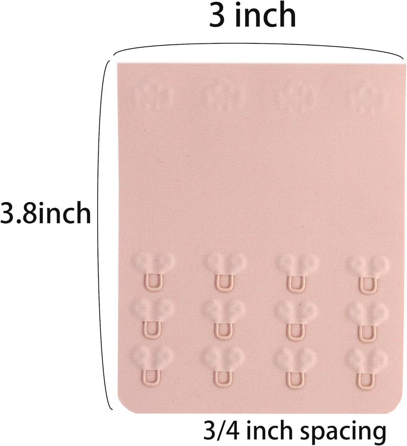 SAMGU Store Women's Soft Bra Extender 2 Hook / 3 Hooks / 4 Hooks Seamless Comfortable Bra Strap Extender Extension - Image 2